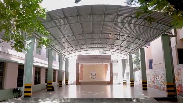  Chennai Nesappakkam School is newly built with modern facilities
