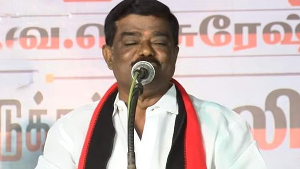 DMKs Sivaji Krishnamurthy arrested by chennai Police 