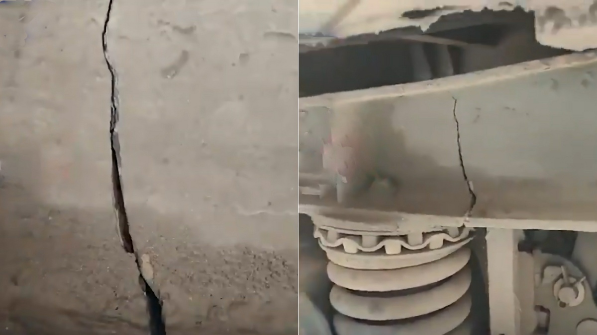 Crack in S4 compartment of Chennai-Kollam Express: officials removed the Coach,Major accident avert 