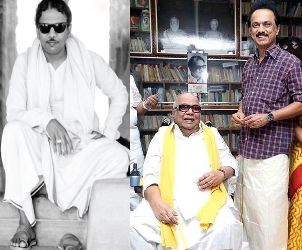  M. Karunanidhi built and saved DMK