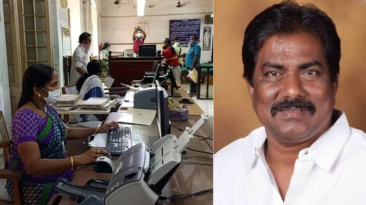 Who are you? Why are you standing here? Minister Moorthy who raided the deed office! Who are you? Why are you standing here? Minister Moorthy who raided the deed office!