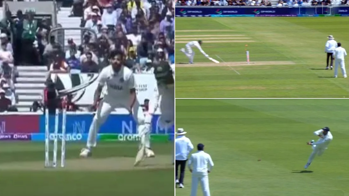 Indian substitute Axar Patel stunning runout in ICC test championship Indian substitute Axar Patel stunning runout in ICC test championship