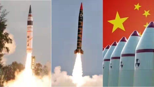  India, Pakistan neck and neck in nukes but still far behind China