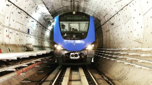 Which will be the deepest metro station in Chennai after completion of second phase construction