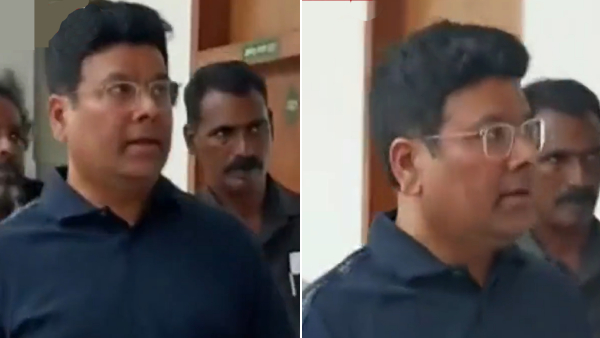 Why did Sabreesan go to hospital where Minister V Senthil Balaji admitted? 