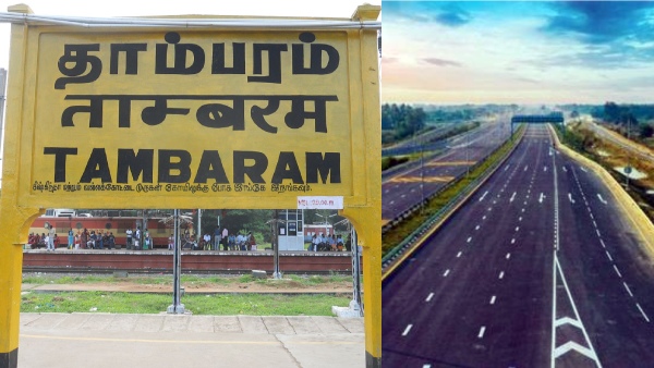 tambaram mudichur sriperumpudur road widening work nearly 60 percentage has finished