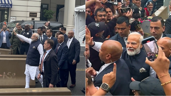 PM Modi meets US President Joe Biden and First Lady Jill Biden at White House 