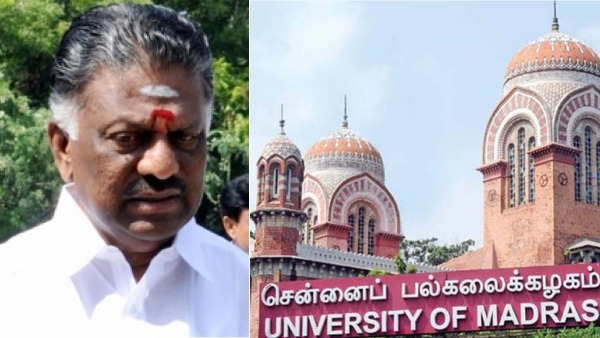  OPS demand TN govt to give funds to Madras University 