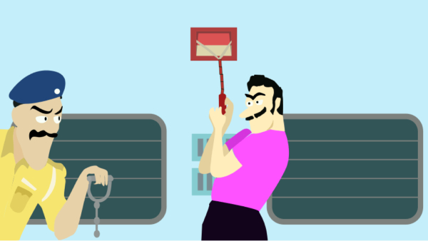  What is the punishment for misusing emergency alarm Chain in trains