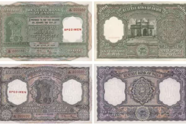  Did you know that India once had 10,000 rupee notes, when it was introduced?