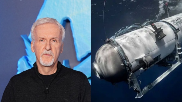 James Cameron says that there is something in the Atlantic ocean where Titanic drown 