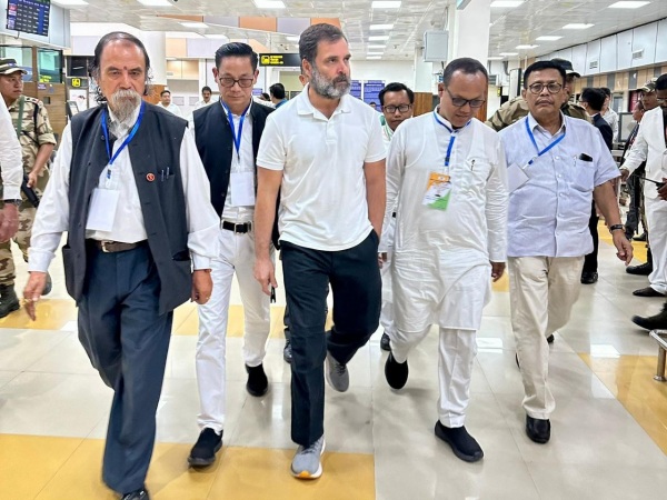 Rahul Gandhi will visit the violence-hit state of Manipur today 