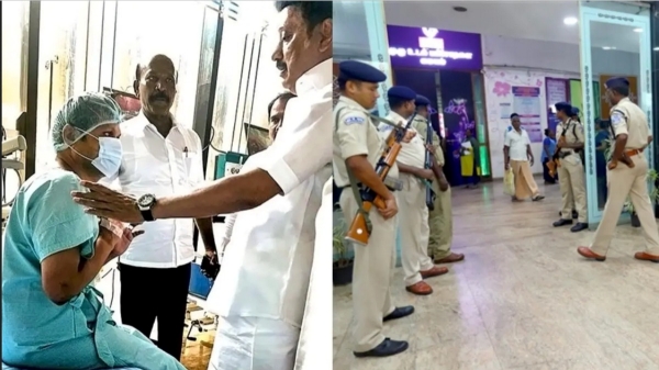 What are the treatment given to Minister Senthil Balaji in omandurar hospital What are the treatment given to Minister Senthil Balaji in omandurar hospital