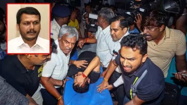 State Human Rights Commission Kannadasan says Senthil Balaji has injury on head