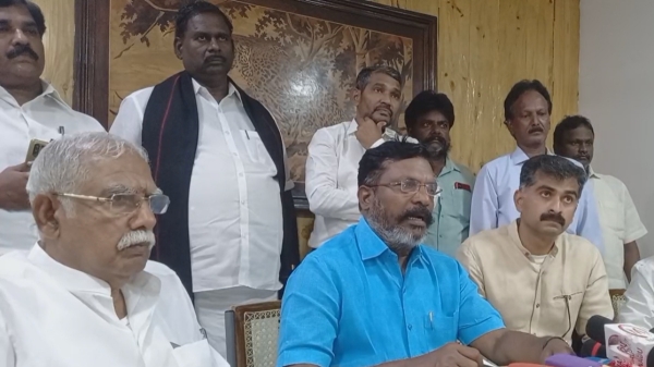 Thol.Thirumavalavan upsets over reporters question on Actor Vijay 