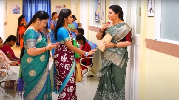 Pandian Stores serial 2023 June 22th to 24th promo full update Dhanam in the hospital with chest pains 
