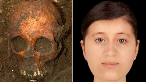  Scientists Reconstruct Face Of Anglo-Saxon Girl From 1,300 Years Ago