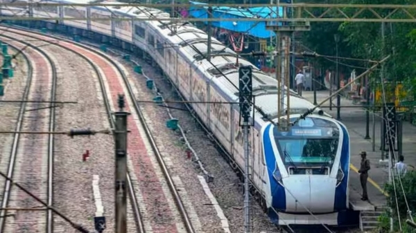A man died after being hit by Vande Bharat Express train coming from Varanasi to Delhi 