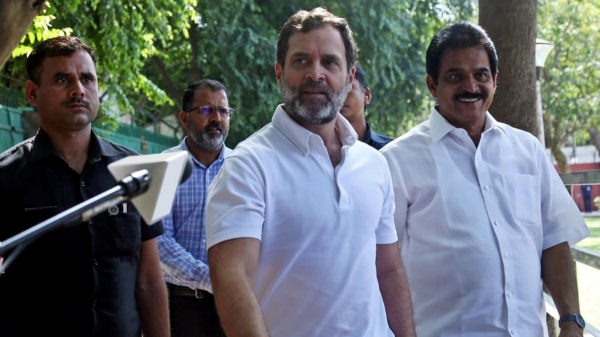 Rahul Gandhi will visit the violence-hit state of Manipur today 