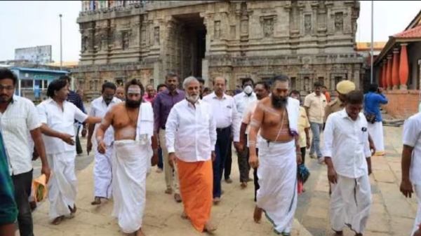 Chidambaram Natarajar Temple issue Minister Sekar babu Press meet at Kanchipuram 