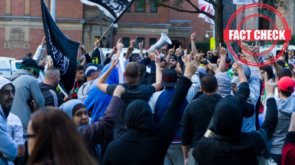 Amid of Bakrid Muslim riots at sydney in Australia due to Controversial film about prophet Mohammad is true? 