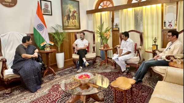 Manipur: Rahul Gandhi to meet 10 party leaders in Imphal 