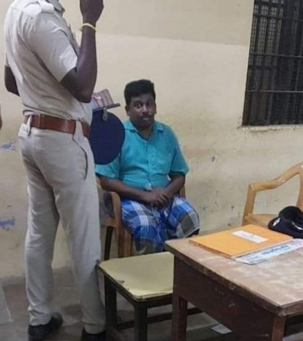 Twitter Katterumbu arrested for posting statements against the Gokulraj case and supporting Yuvaraj