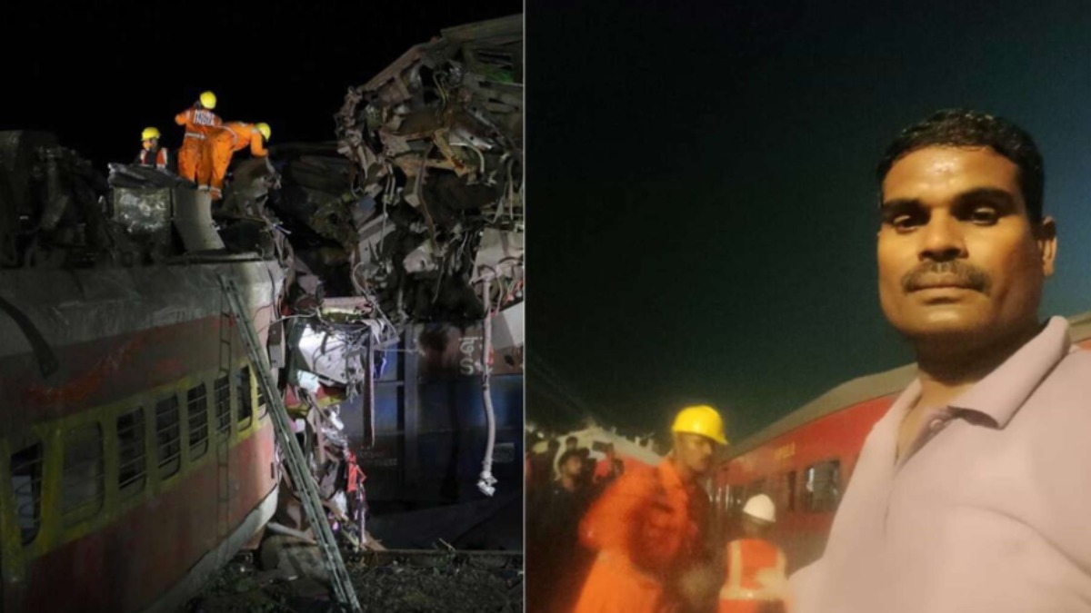Who is this NDRF Venkatesan from saving many lives in Odisha train accident? 