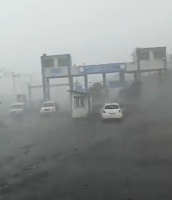 Eye of Biparjoy cyclone reached the shore of Gujarats Kutch and Saurashtra 