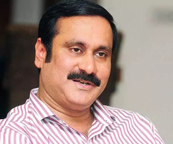  PMK Chief Anbumani demands closre of Tasmac shops as two died after drinking liquor in Trichy