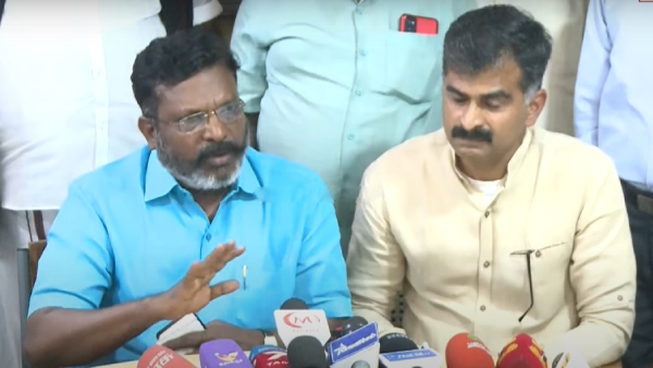 Bharatiya Janata Party opposes AIADMK, not DMK: Thol Thirumavalavan 