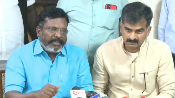 Bharatiya Janata Party opposes AIADMK, not DMK: Thol Thirumavalavan 