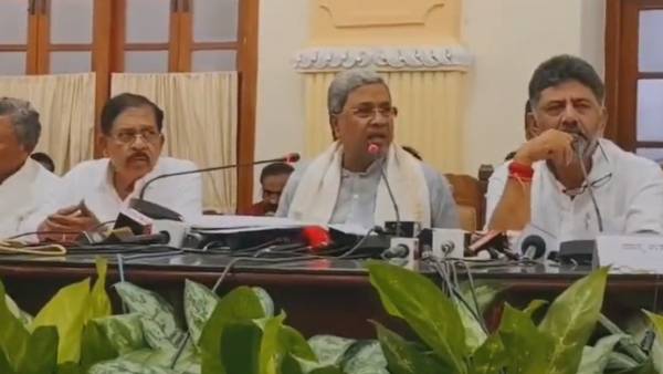 Siddaramaiahs hilarious reply says Bus free services for all women including his wife Siddaramaiahs hilarious reply says Bus free services for all women including his wife