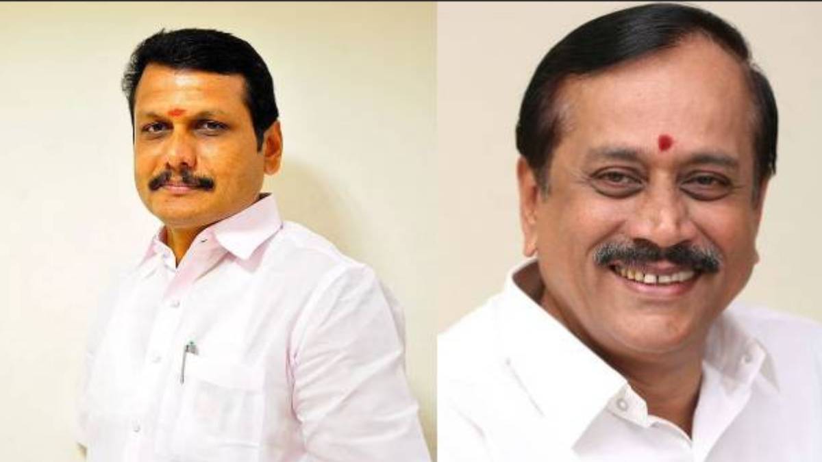 BJP H.Raja accuses 150 kg of gold seized from Minister Senthil Balaji house BJP H.Raja accuses 150 kg of gold seized from Minister Senthil Balaji house