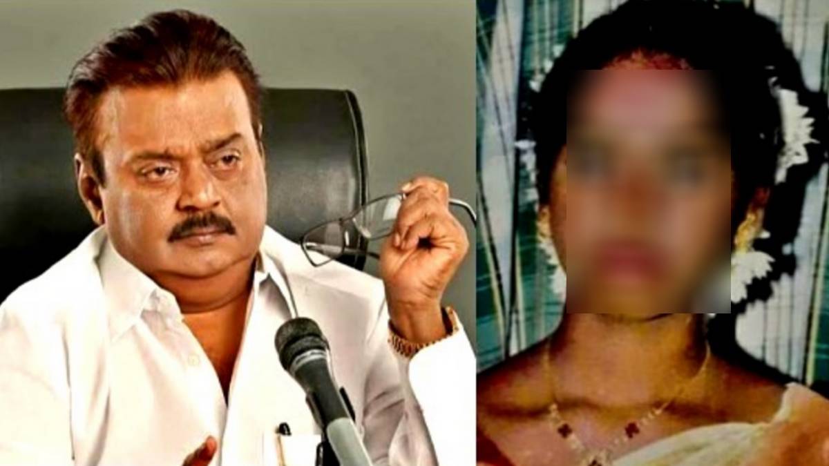 Vijayakanth says that Vellore 16 years girl photo to be pasted in liquor bottle Vijayakanth says that Vellore 16 years girl photo to be pasted in liquor bottle