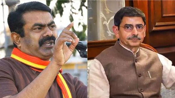 Naam Tamilar Chief Seeman Slams Governor RN Ravi for Senthil Balaji dismissed 