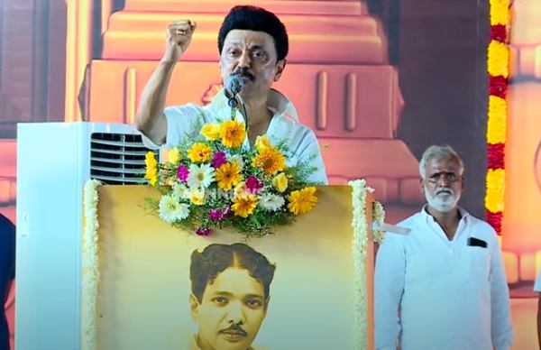MK Stalin harshly urges that democratic forces must unite to remove BJP regime 