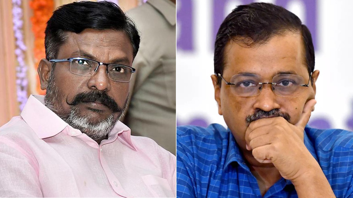 Thirumavalavan supports Kejriwal over Delhi power Thirumavalavan supports Kejriwal over Delhi power
