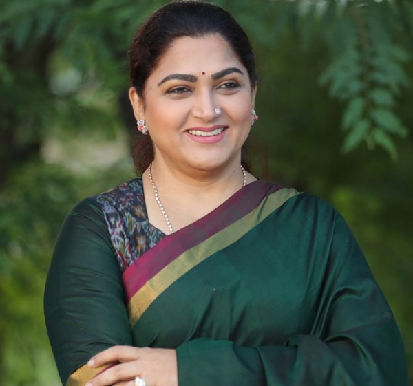 Actress Khushbu admitted hospital due to her tail bone pain 