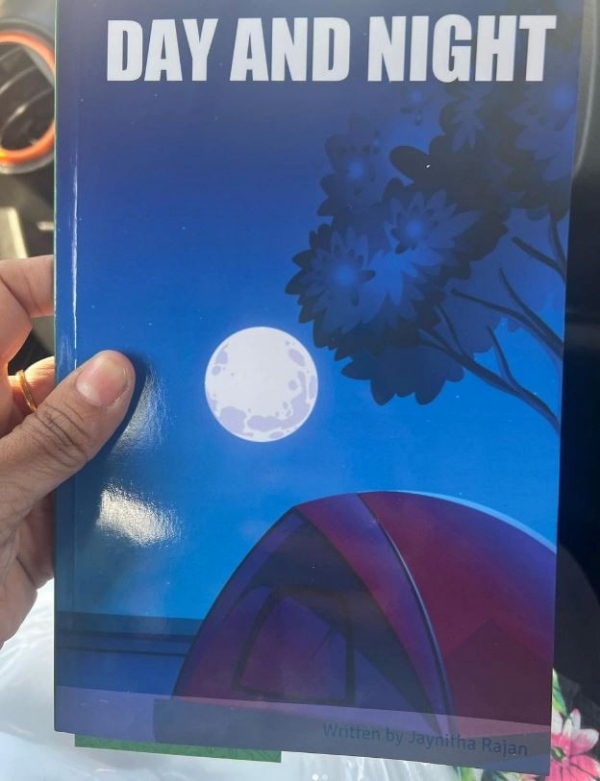 Actress Vanithas youngest daughter has written and published a book at the age of 14 