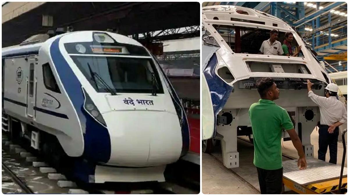 How Vande Bharat trains are manufactured in Chennai ICF factory How Vande Bharat trains are manufactured in Chennai ICF factory
