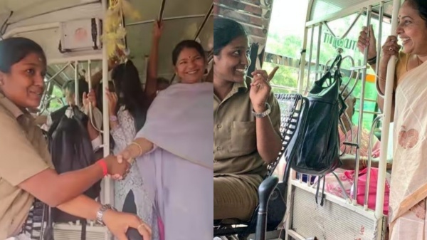 Vanathi VS Kanimozhi: Coimbator woman driver Sharmila Dismissed from service, its political motivated? details here Vanathi VS Kanimozhi: Coimbator woman driver Sharmila Dismissed from service, its political motivated? details here