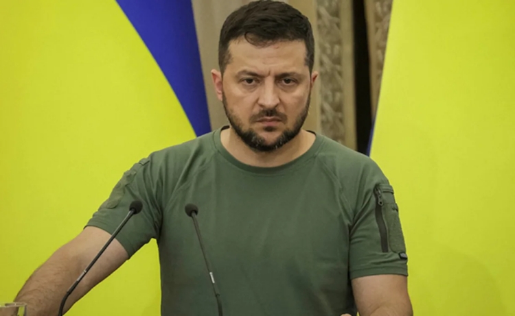 Volodymyr Zelensky announced that Ukraines presidential election would not be held until the end of the war 