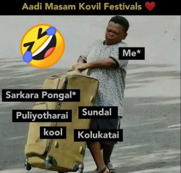 Aadi Masam Memes: Funny Memes Collection on Aadi Month