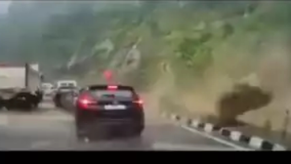  Nagaland: Giant rocks sliding from hill crush cars, killed Two