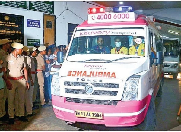 Dr Shyam Krishnasamy, has questioned to Kauvery Hospital about Senthil Balaji issue discharge. 