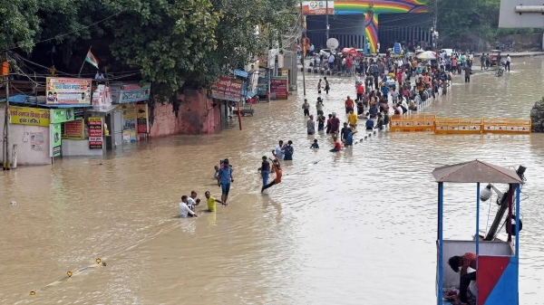 Heavy rain and water flow continue to increase for next 3 days in Delhi and other northern states 