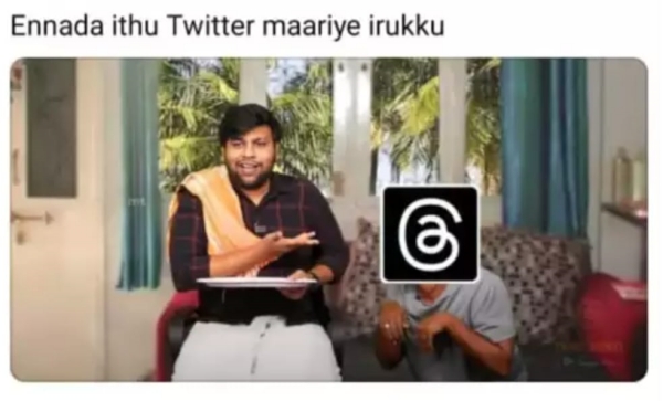 Funny memes collection on threads app