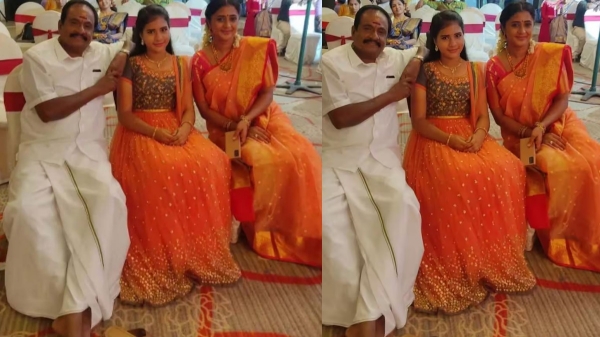 Ethirneechal Actress Monisha has got Guinness record with her twin sister Ethirneechal Actress Monisha has got Guinness record with her twin sister