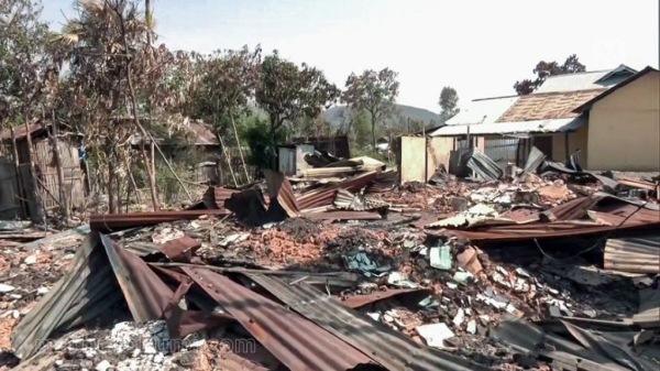  Freedom fighters wife burnt along with her house in Manipur